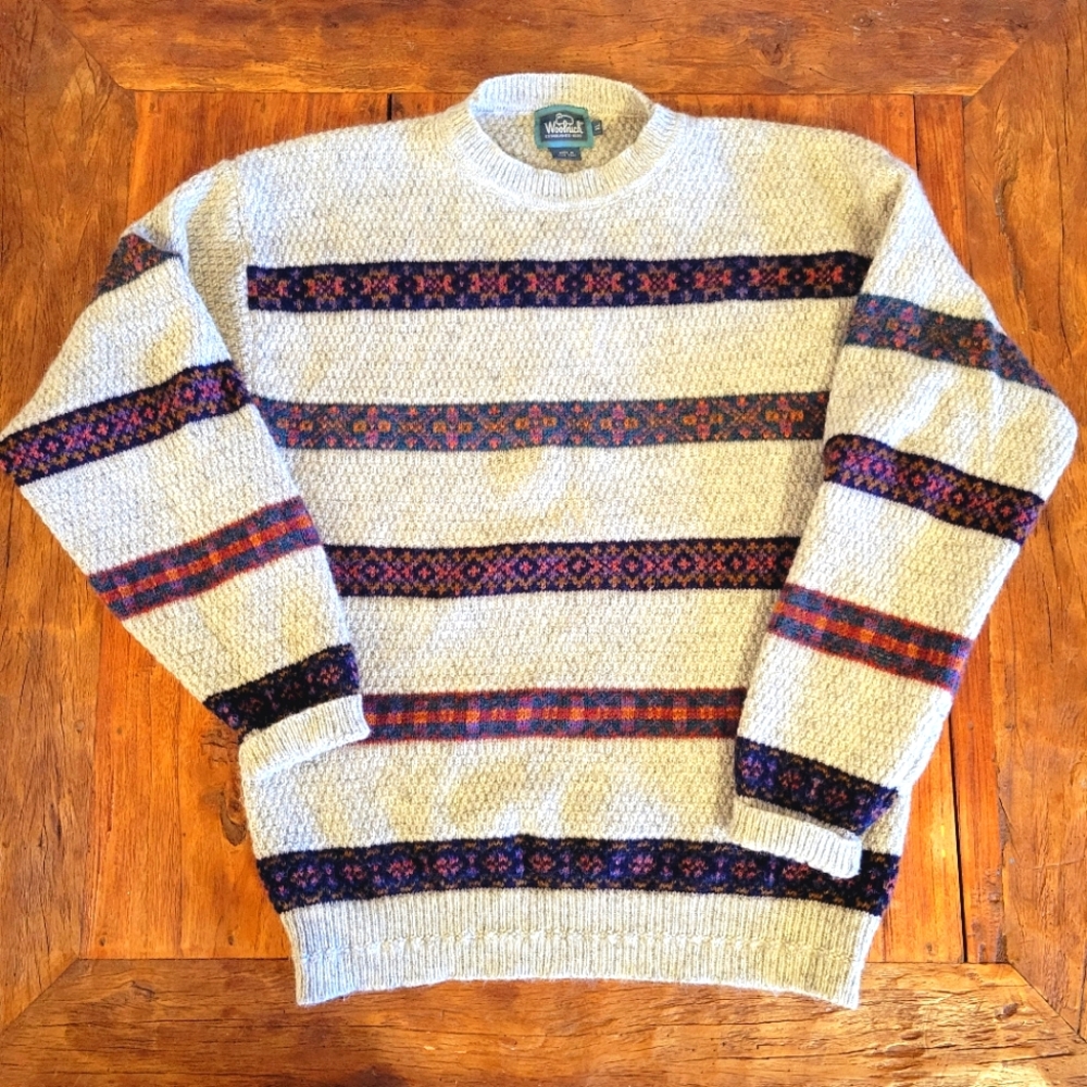 Vintage Woolrich Wool Blend Cosby Sweater